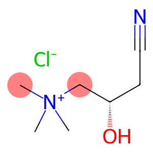 (2R)-3-cyano-2-hydroxy-N,N,N-trimethylpropan-1-aminium chloride
