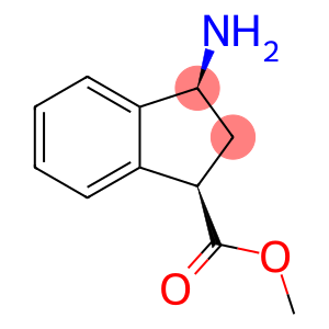 1H-Indene-1-carboxylicacid,3-amino-2,3-dihydro-,methylester,(1R,3S)-rel-