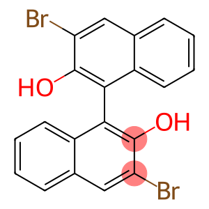 (R)-(+)-3,3'-二溴-1,1'-双-2-萘醇