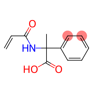 Benzeneacetic acid, α-methyl-α-[(1-oxo-2-propen-1-yl)amino]-