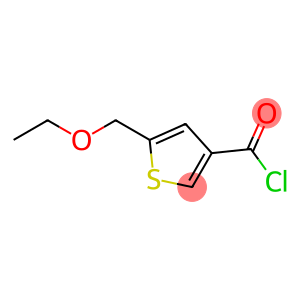3-Thiophenecarbonyl chloride, 5-(ethoxymethyl)- (9CI)