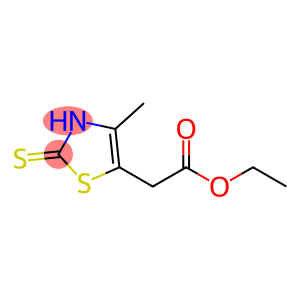 2-Mercapto-4-methylthiazole-5-acetic acid ethyl ester