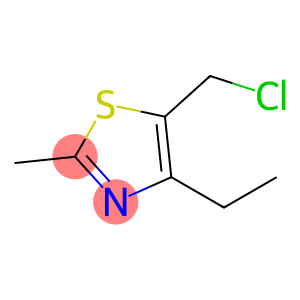 Thiazole, 5-(chloromethyl)-4-ethyl-2-methyl-