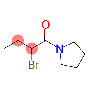 1-Butanone, 2-bromo-1-(1-pyrrolidinyl)-