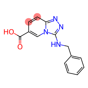 3-(benzylamino)[1,2,4]triazolo[4,3-a]pyridine-6-carboxylic acid