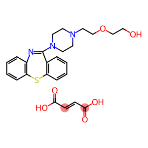 2-[2-(4-dibenzo[b,f][1,4]thiazepin-11-yl-1-piperazinyl)ethoxy]ethanol hemifumarate