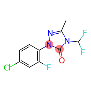 3H-1,2,4-Triazol-3-one, 2-(4-chloro-2-fluorophenyl)-4-(difluoromethyl)-2,4-dihydro-5-methyl-