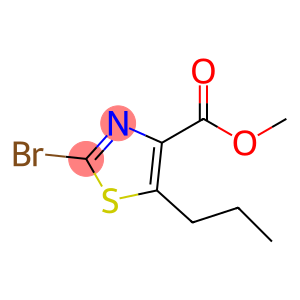 2-Bromo-4-(methoxycarbonyl)-5-propyl-1,3-thiazole