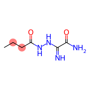 Butanoic  acid,  2-(2-amino-1-imino-2-oxoethyl)hydrazide