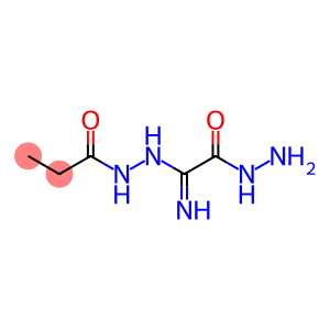 Propanoic acid, 2-(2-hydrazinyl-1-imino-2-oxoethyl)hydrazide