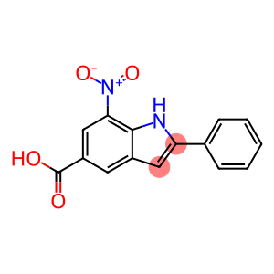7-Nitro-2-phenyl-1H-indole-5-carboxylic acid