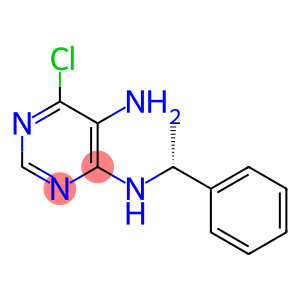 4,5-Pyrimidinediamine, 6-chloro-N4-[(1R)-1-phenylethyl]-