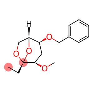 .beta.-D-ribo-3-Octulopyranose, 3,8-anhydro-1,2,5-trideoxy-4-O-methyl-6-O-(phenylmethyl)-