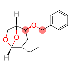 .beta.-D-arabino-Hexopyranose, 1,6-anhydro-2,3-dideoxy-2-ethyl-4-O-(phenylmethyl)-