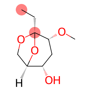 .beta.-D-ribo-3-Octulopyranose, 3,8-anhydro-1,2,5-trideoxy-4-O-methyl-