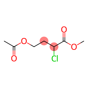 Butanoic acid, 4-(acetyloxy)-2-chloro-, methyl ester (9CI)