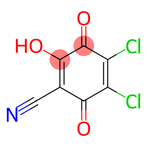 4,5-Dichloro-2-hydroxy-3,6-dioxo-1,4-cyclohexadiene-1-carbonitrile