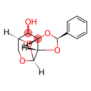.beta.-L-Gulopyranose, 1,6-anhydro-2,3-O-(phenylmethylene)-, (R)-