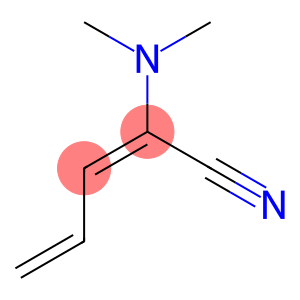 2,4-Pentadienenitrile,2-(dimethylamino)-,(E)-(9CI)