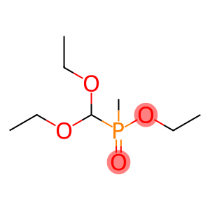 Phosphinic acid, P-(diethoxymethyl)-P-methyl-, ethyl ester