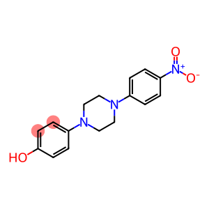 4-[4-(4-nitrophenyl)piperazin-1-yl]phenol