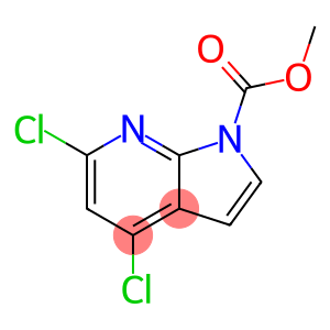 methyl 4,6-dichloro-1H-pyrrolo[2,3-b]pyridine-1-carboxylate