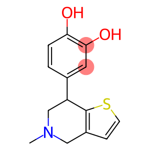4-[(4,5,6,7-Tetrahydro-5-methylthieno[3,2-c]pyridin)-7-yl]-1,2-benzenediol