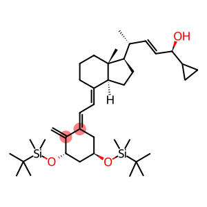 (αS)-α-[(1E,3R)-3-[(1R,3aS,4E,7aR)-4-[(2E)-2-[(3S,5R)-3,5-Bis[[(1,1-diMethylethyl)diMethylsilyl]oxy]-2-Methylenecyclohexylidene]ethylidene]octahydro-7a-Methyl-1H-inden-1-yl]-1-buten-1-yl]cyclopropaneMetha