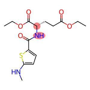 diethyl n-[5-methylamino-2-thenoyl]-l-glutamate