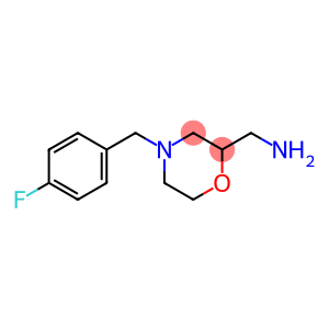 1-[4-(4-fluorobenzyl)morpholin-2-yl]methanamine