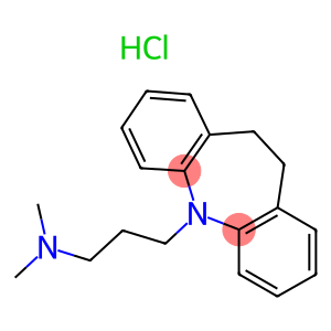 5-(3-dimethylaminopropyl)-10,11-dihydro-5h-dibenz(b,f)azepinehydrochloride