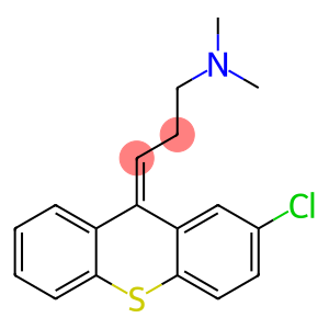 (3Z)-3-(2-chloro-9H-thioxanthen-9-ylidene)-N,N-dimethylpropan-1-amine