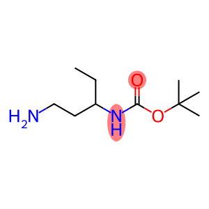 Carbamic acid, N-(3-amino-1-ethylpropyl)-, 1,1-dimethylethyl ester