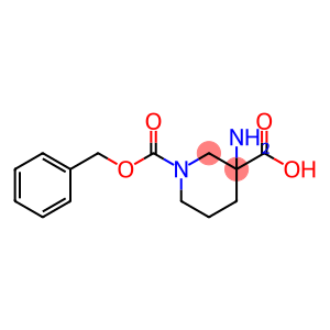 3-amino-1-((benzyloxy)carbonyl)piperidine-3-carboxylic acid
