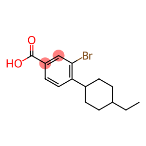 3-BroMo-4-(4-ethylcyclohexyl)benzoic acid