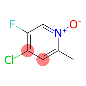 4-氯-5-氟-2-甲基-1-氧基-吡啶