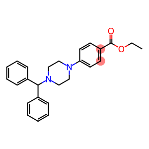 4-(4-二苯甲基哌嗪-1-基)苯甲酸乙酯