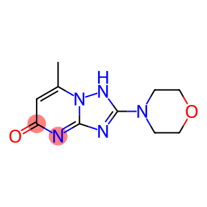 7-methyl-2-morpholin-4-yl[1,2,4]triazolo[1,5-a]pyrimidin-5(4H)-one