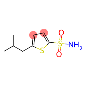 5-(2-methylpropyl)-2-thiophenesulfonamide