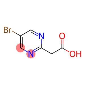 2-(5-bromopyrimidin-2-yl)acetic acid