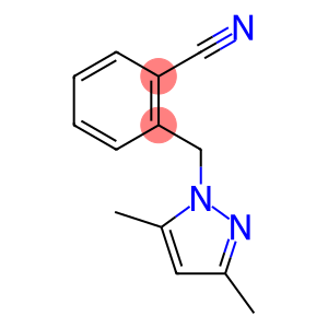 2-[(3,5-dimethyl-1H-pyrazol-1-yl)methyl]benzonitrile