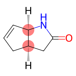 cis-3,3a,4,6a-tetrahydro-Cyclopenta[b]pyrrol-2(1H)-one (Relative struc)