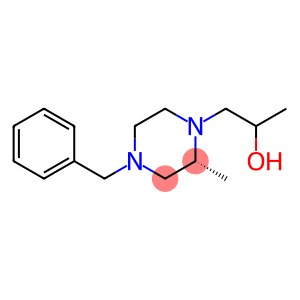 1-Piperazinepropanol, 2-methyl-4-(phenylmethyl)-, (2R)-