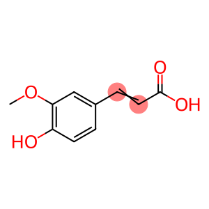3-(4-hydroxy-3-methoxyphenyl)prop-2-enoic acid