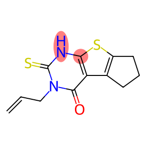 3-Allyl-2-Mercapto-3,5,6,7-Tetrahydro-4H-Cyclopenta[4,5]Thieno[2,3-d]Pyrimidin-4-One