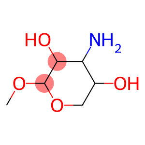 Pentopyranoside,  methyl  3-amino-3-deoxy-  (6CI)
