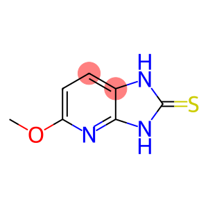 2-巯基-5-甲氧基咪唑[4,5-B]吡啶 1,3-2氢-5-甲氧基-2H-吡唑[4,5-B]骈吡啶-2-硫酮