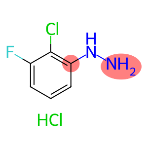 2-chloro-3-fluorophenylhydrazine.HCl