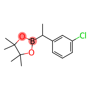 1,3,2-Dioxaborolane, 2-[1-(3-chlorophenyl)ethyl]-4,4,5,5-tetramethyl-