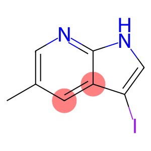 1H-pyrrolo[2,3-b]pyridine, 3-iodo-5-Methyl-